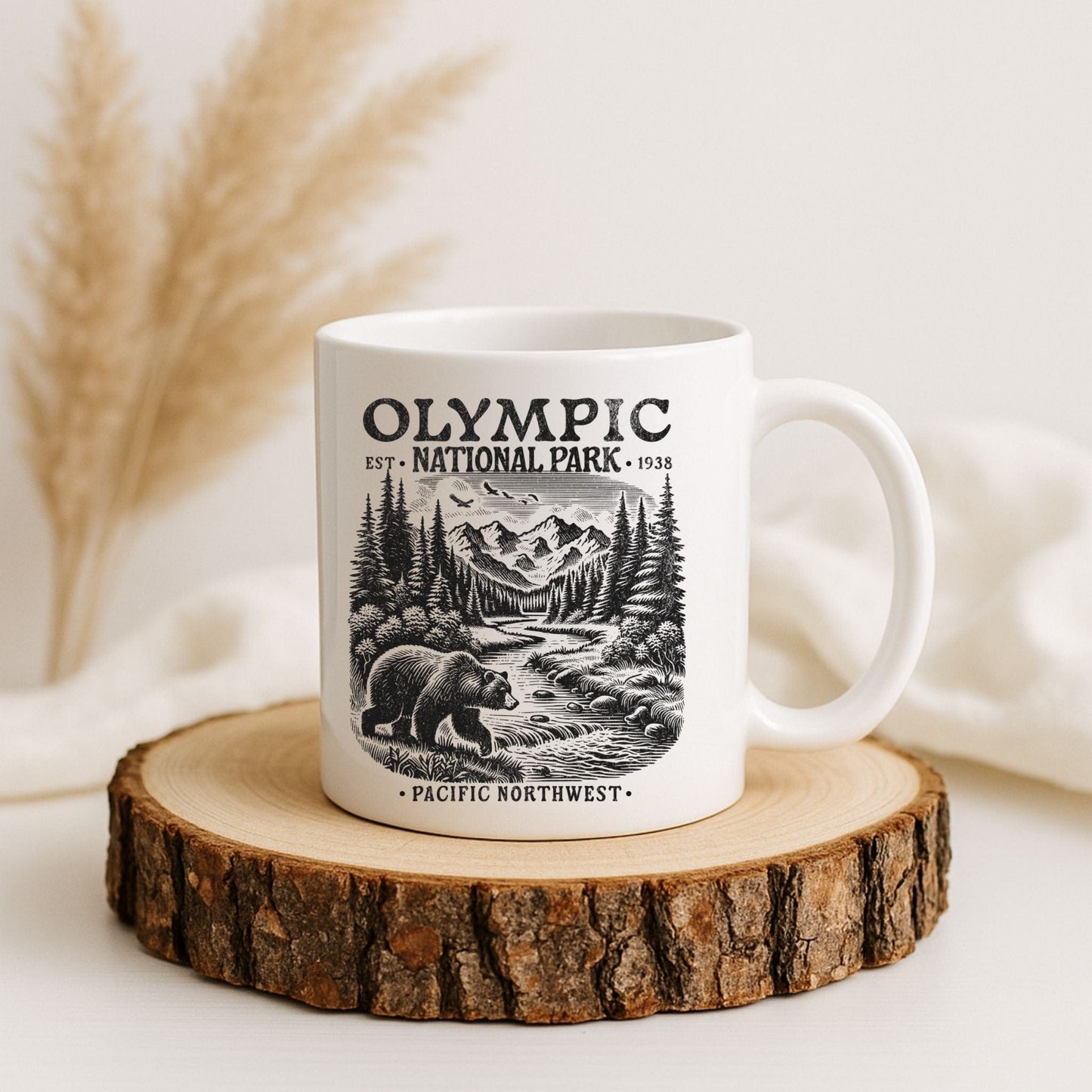 Olympic National Park Keepsake - 11oz Ceramic Mug
