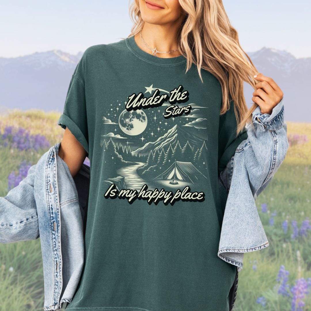 Under the Stars Vintage Style Tee