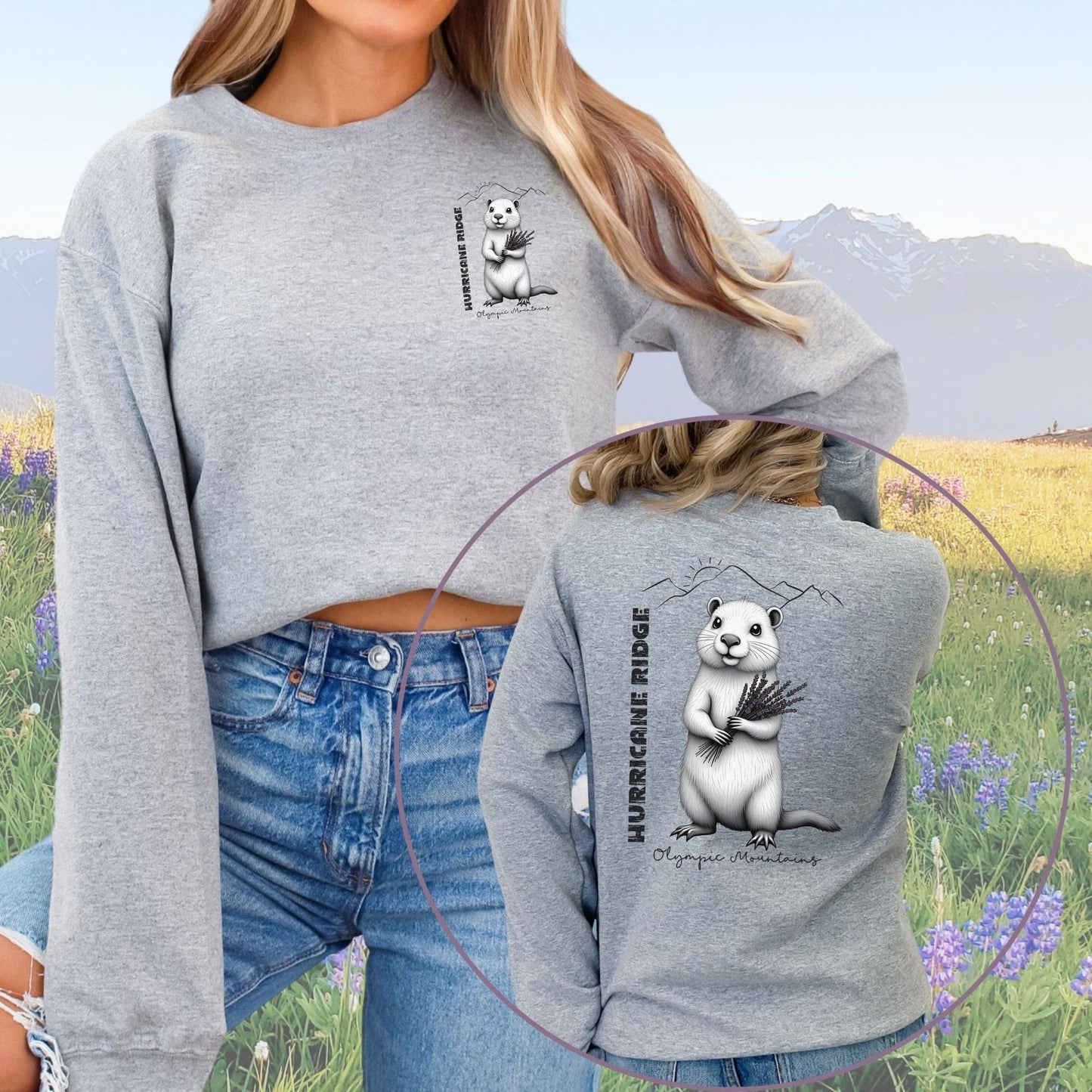 Hurricane Ridge, Marmot Softstyle Sweatshirt