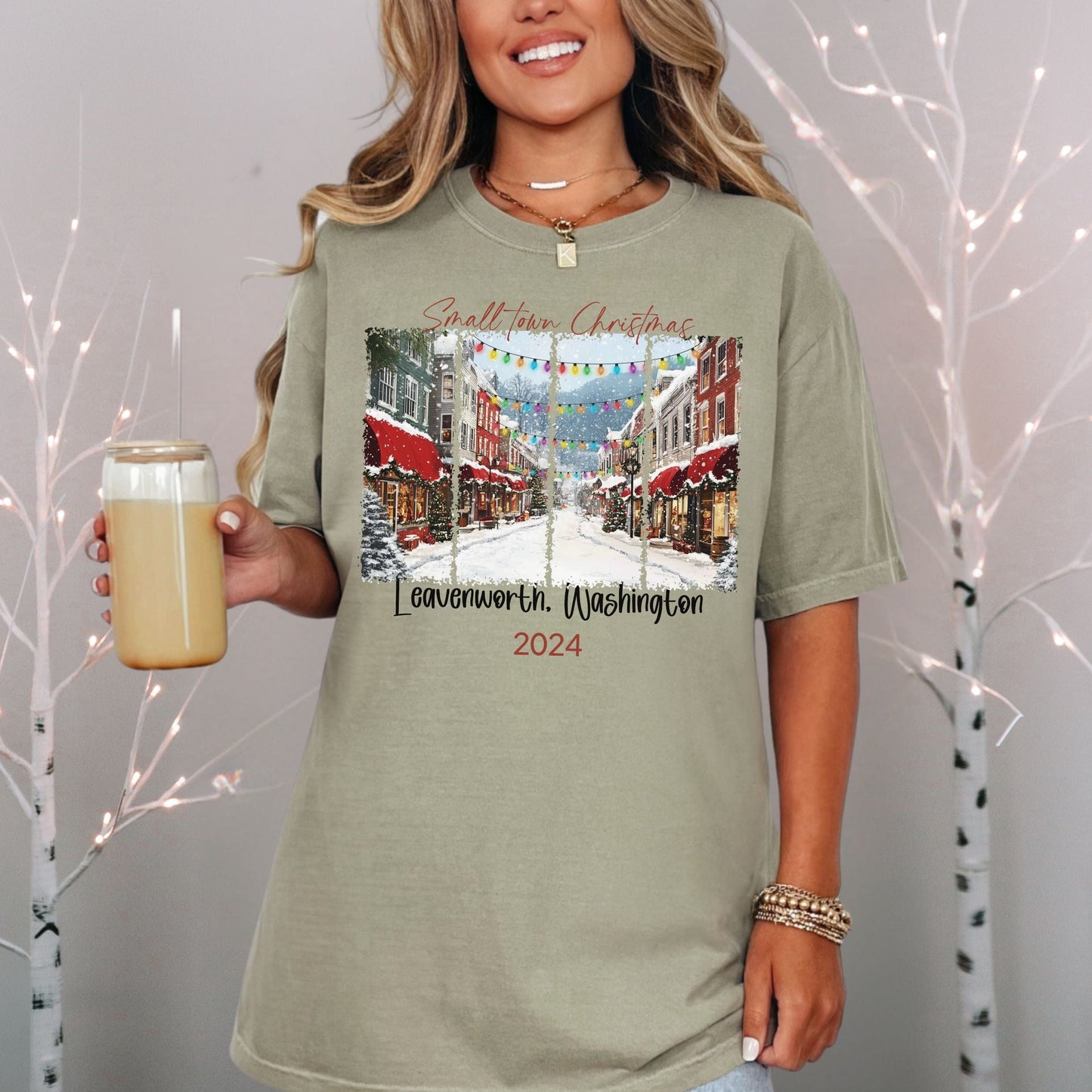 Christmas in Leavenworth, Vintage Style Tee