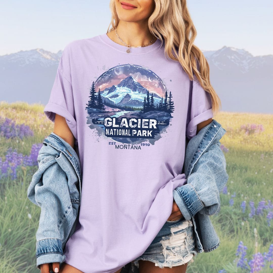 Mighty Glacier National Park, Vintage Style Tee