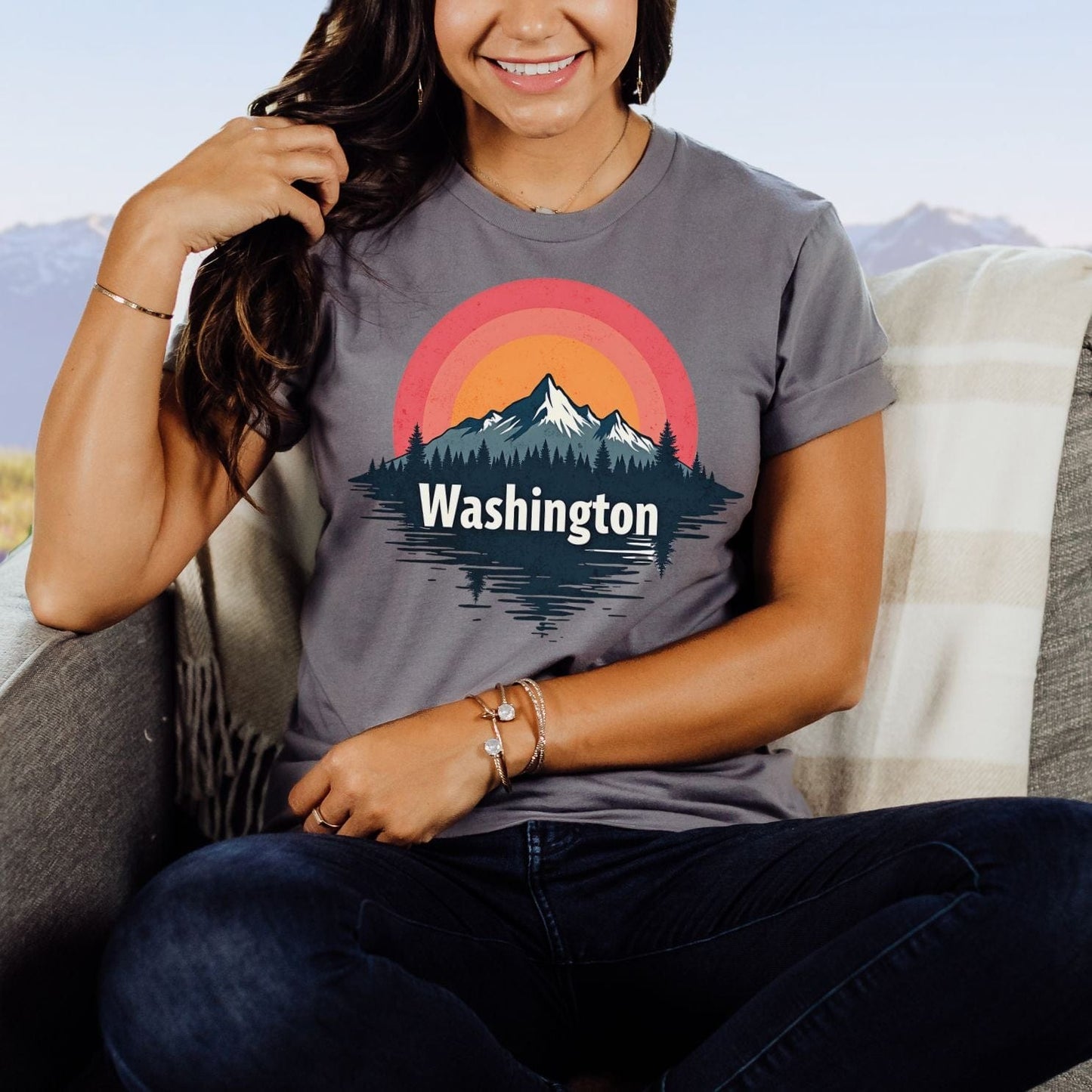 Washington Sunrise, Softstyle Tee