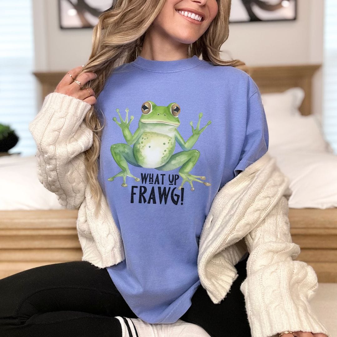 What Up Frawg, Vintage Style Tee