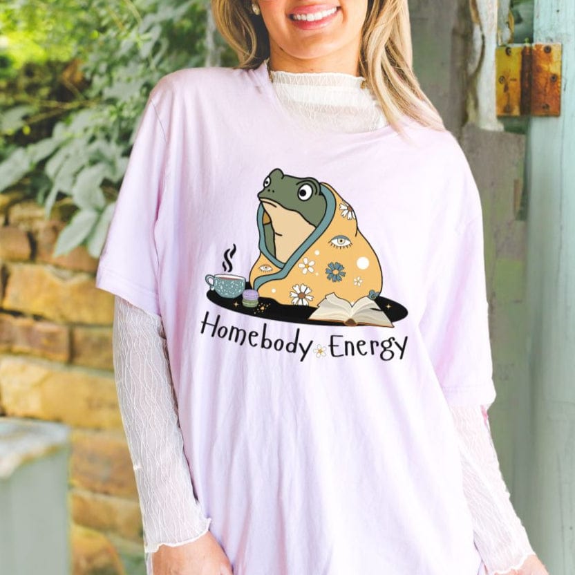 Homebody Energy Frog, Softsyle Tee