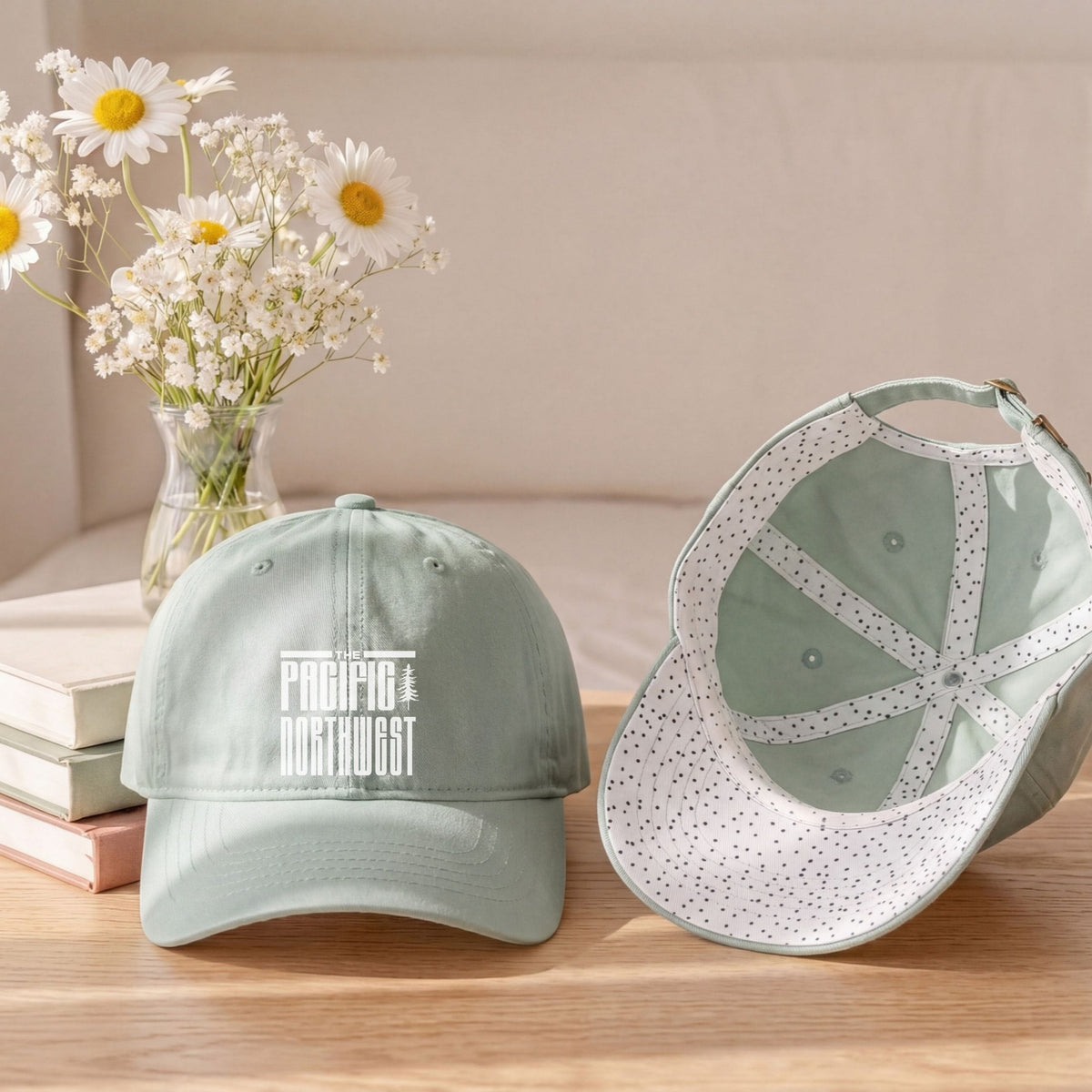 Pacific Northwest Embroidered Ponytail Hat | Women’s PNW Trucker Cap