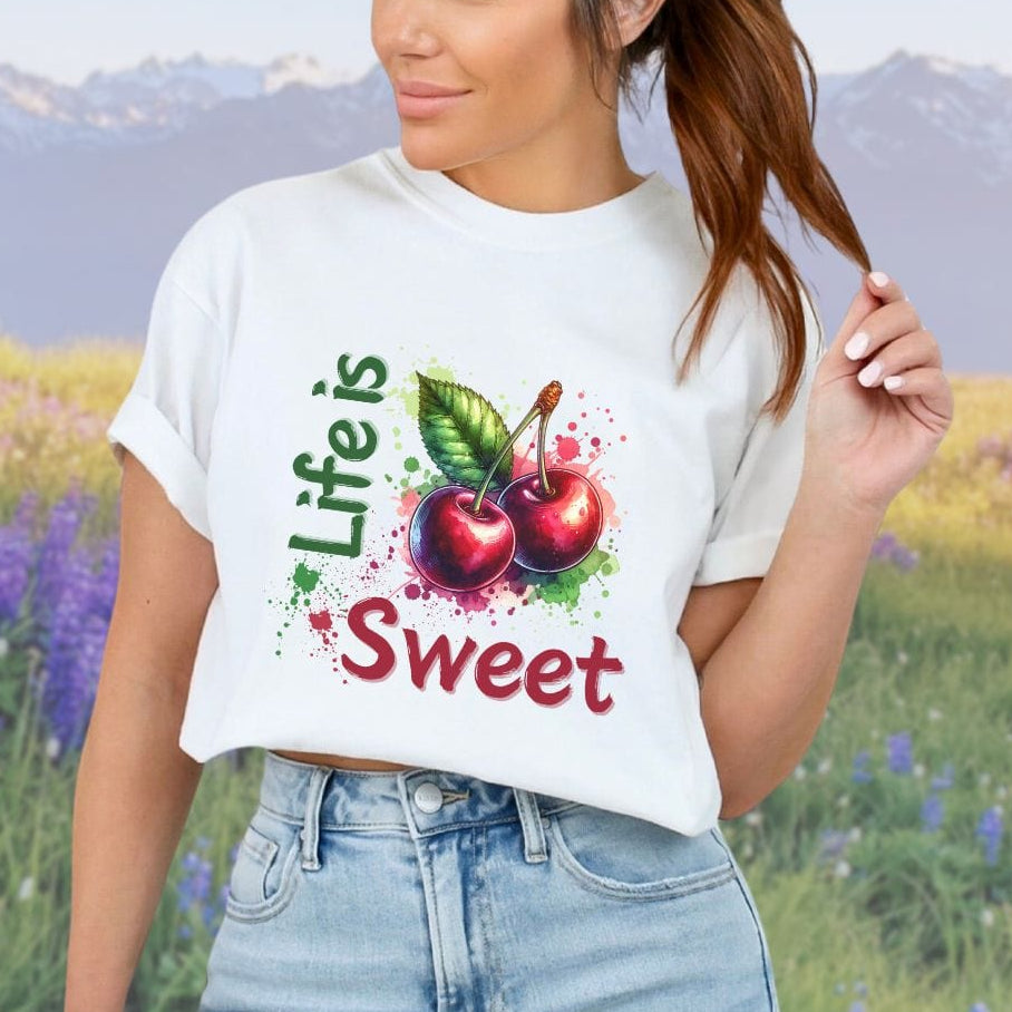 Life is Cherry Sweet Softstyle Tee