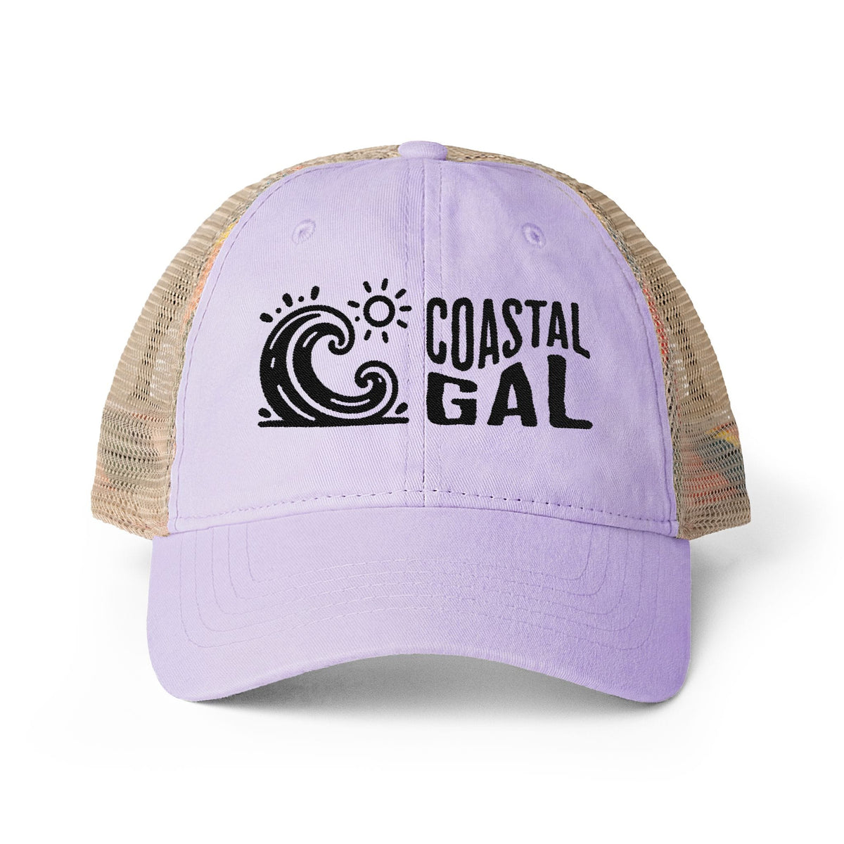 Coastal Gal Embroidered Baseball Cap | Infinity Her TESS Womens Coastal  Hat