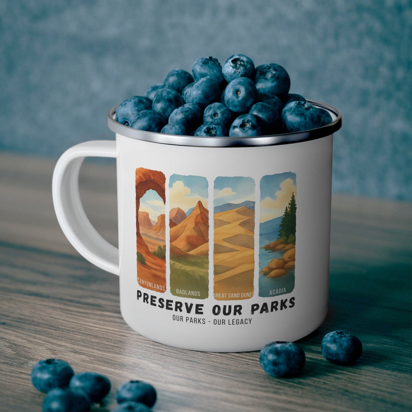 Protect Our Parks - National Parks Camping Mug