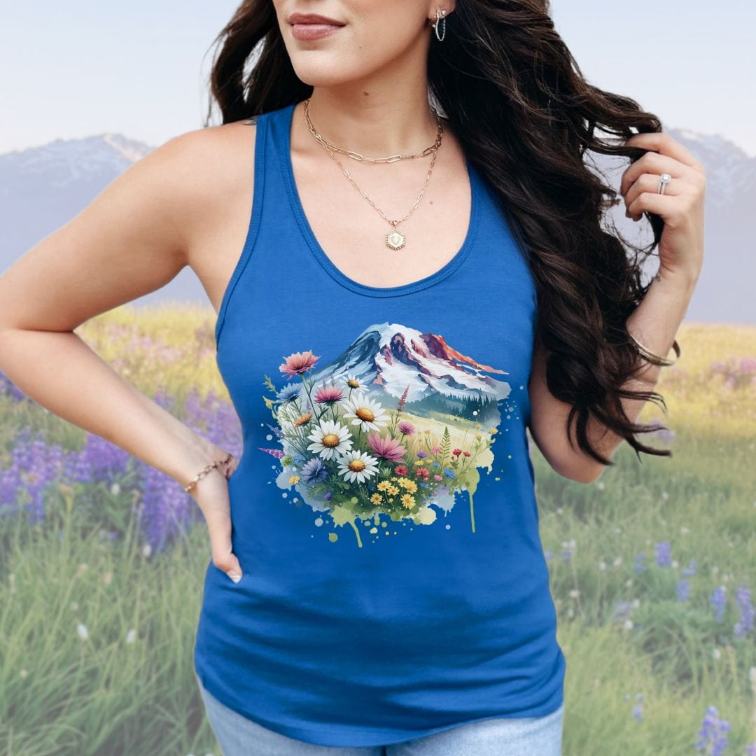 Spring Time in Rainier Tank Top