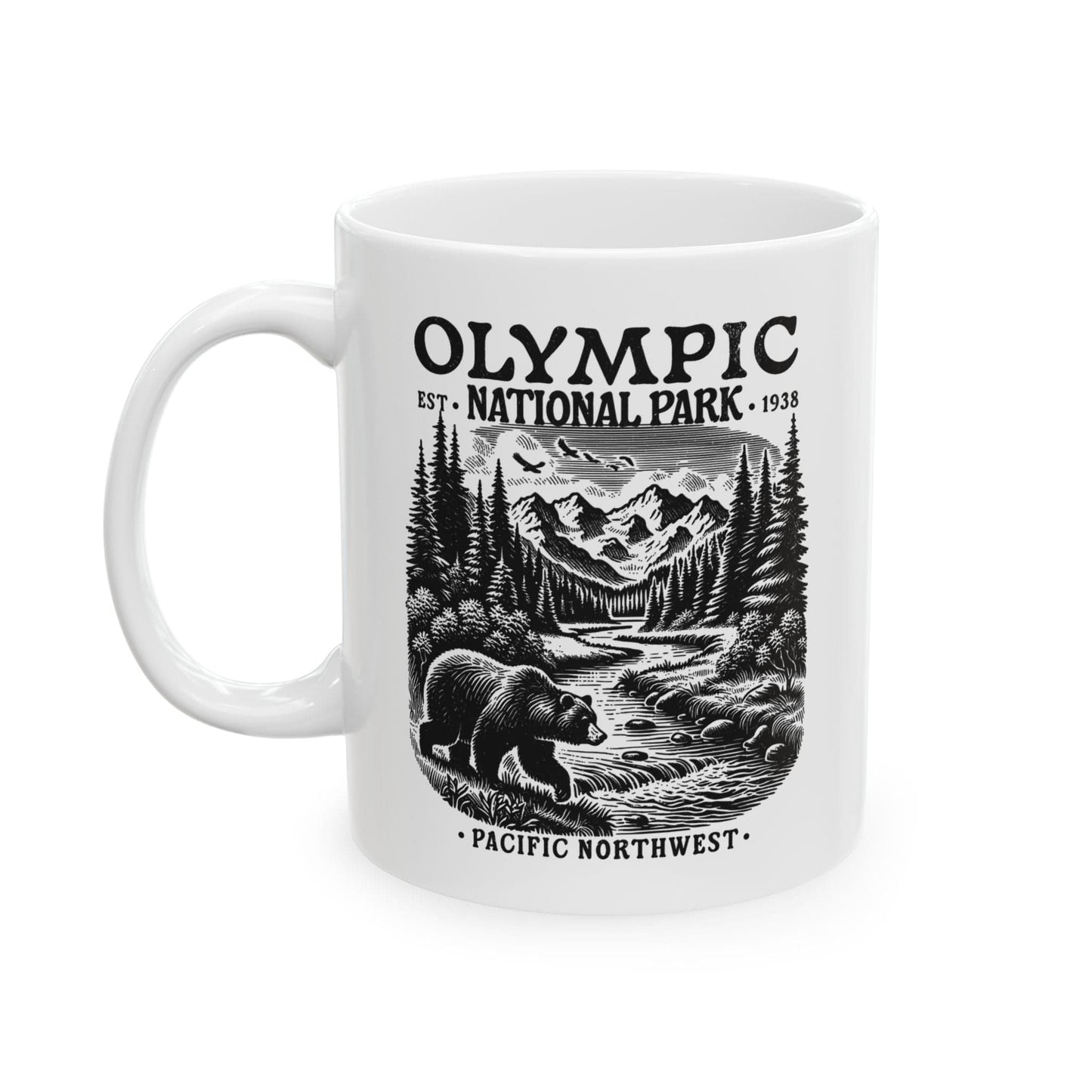 Olympic National Park - White Ceramic Mug