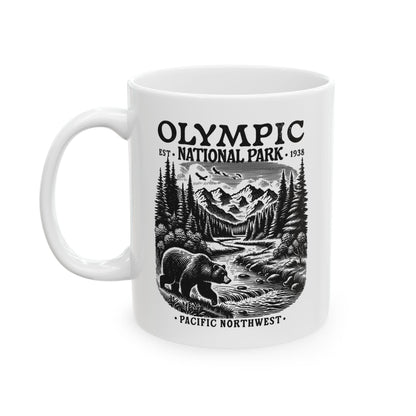 Olympic National Park - White Ceramic Mug