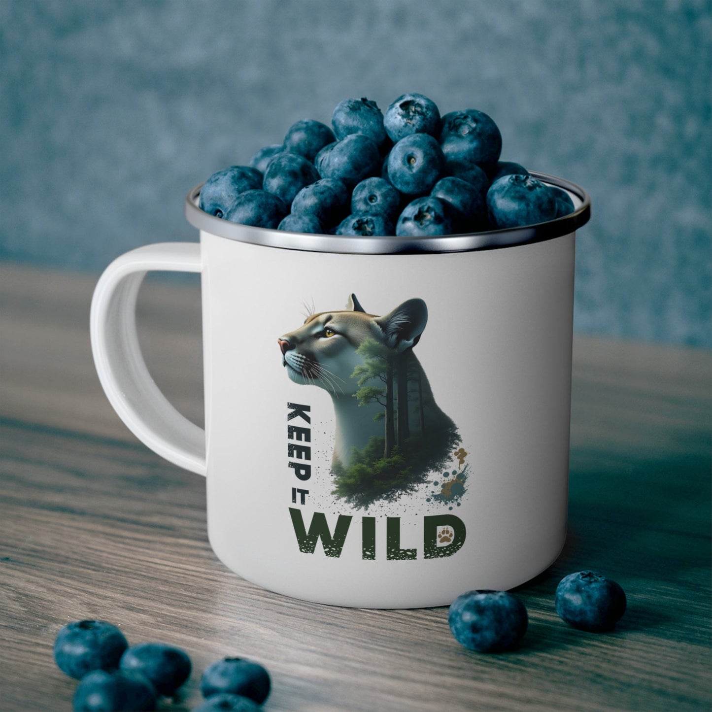 Keep it Wild - Enamel Camping Mug