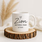 Zion National Park Heart , Ceramic Mug