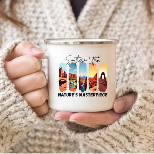Southern Utah - Nature's Masterpiece, Camping Mug