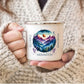 The Olympic Mountains - Enamel Souvenir Mug