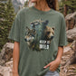 Keep It Wild Wildlife T-Shirt | Comfort Colors Wolf, Bear & Cougar Tee