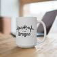 Oregon Mountain Heartbeat, Ceramic Mug