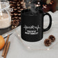 Pacific Northwest Heartbeat Black Mug