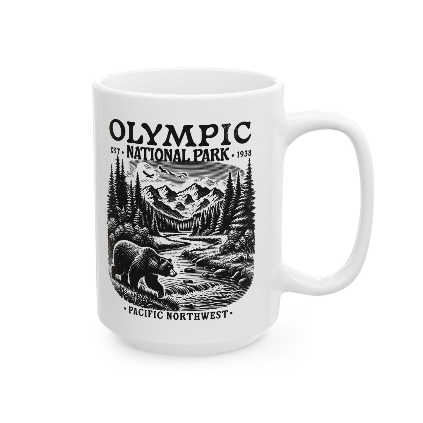 Olympic National Park - White Ceramic Mug