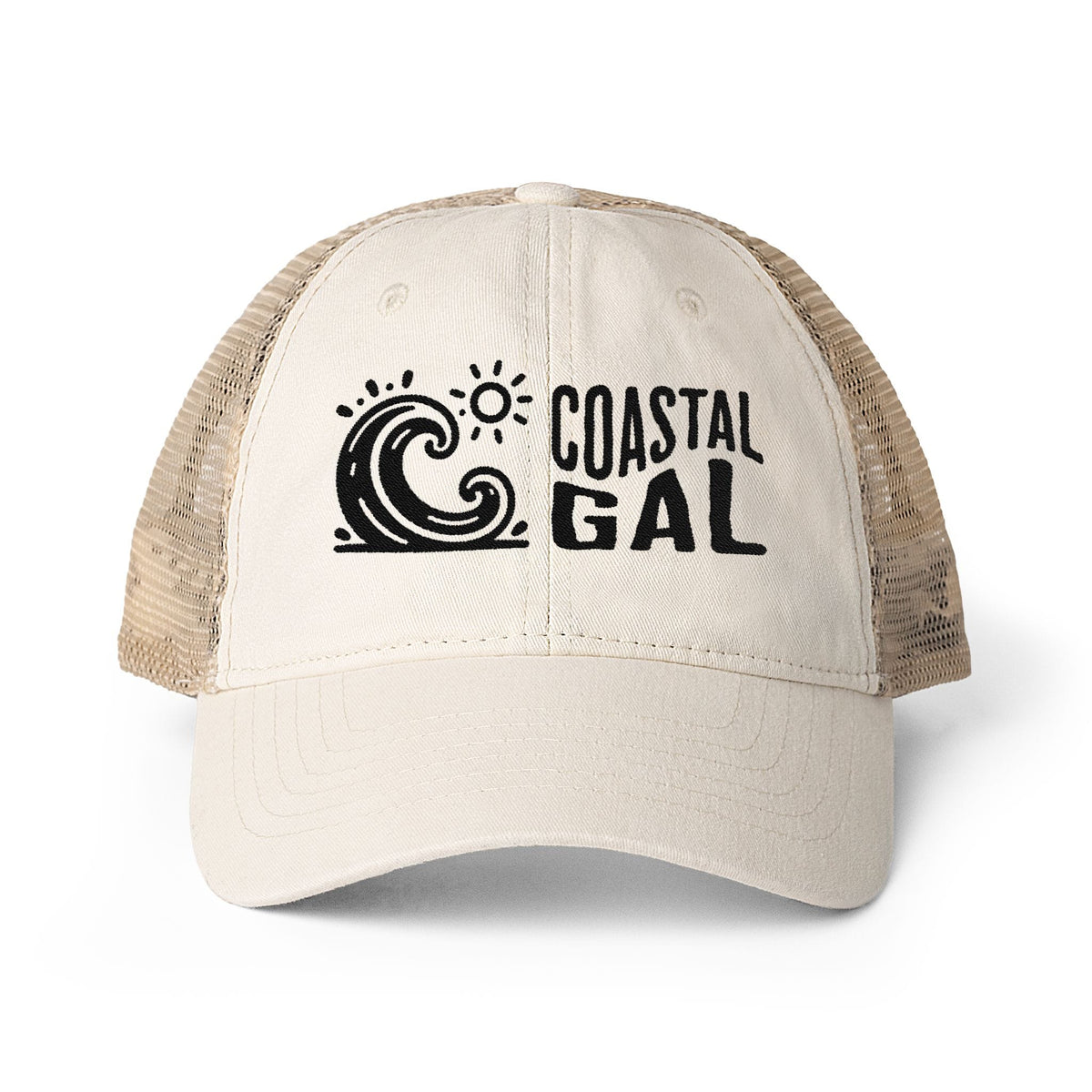 Coastal Gal Embroidered Baseball Cap | Infinity Her TESS Womens Coastal  Hat