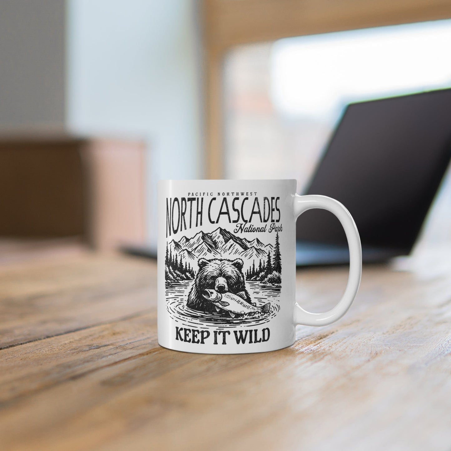 North Cascades National Park Souvenir - 11oz Ceramic Mug