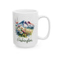 Watercolor Mt Rainier, Washington Mug