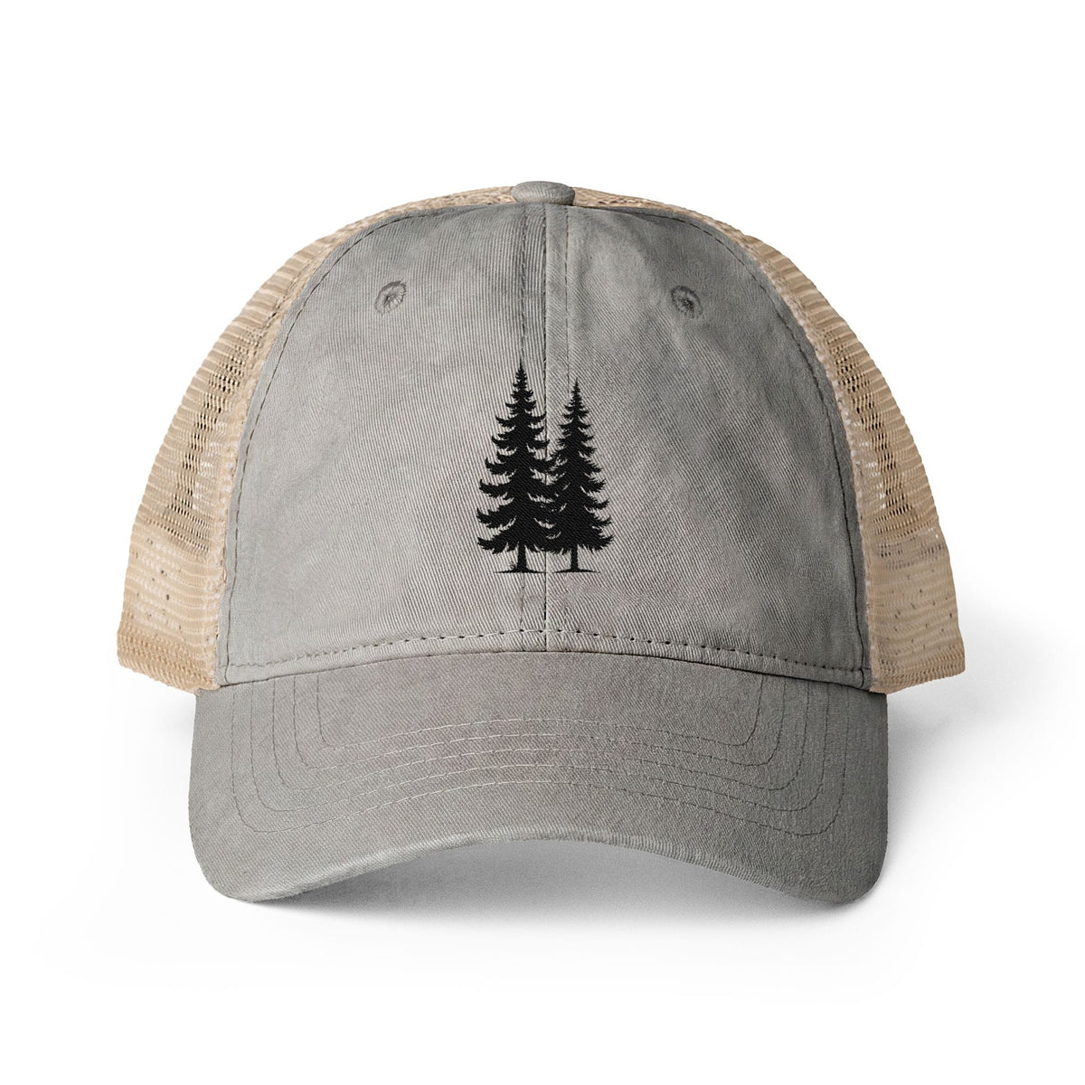 Evergreen Embroidered Ponytail Hat | Women’s PNW Forest Cap