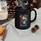 PNW Floral Butterfly Black Mug (11oz, 15oz)