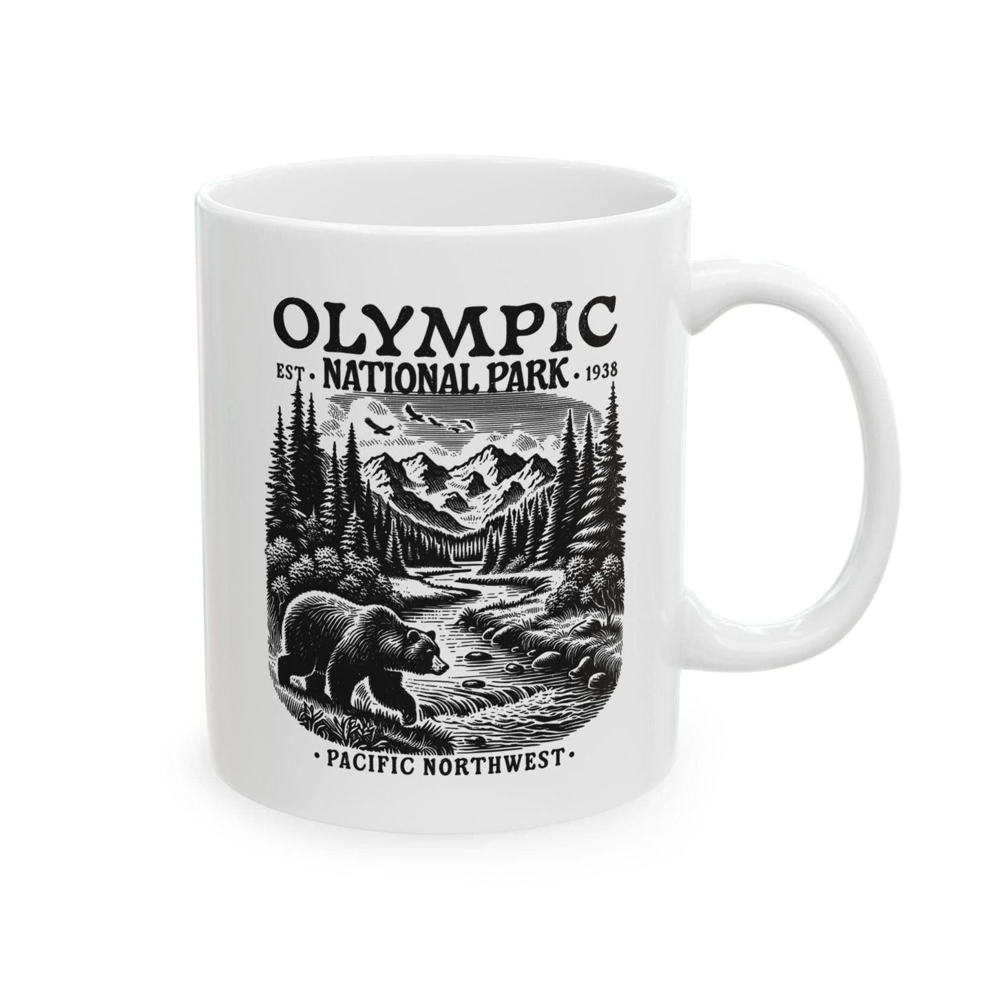 Olympic National Park - White Ceramic Mug
