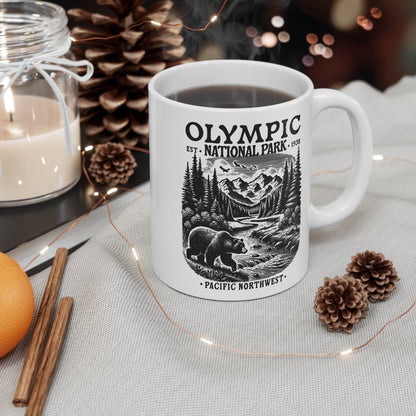 Olympic National Park Keepsake - 11oz Ceramic Mug