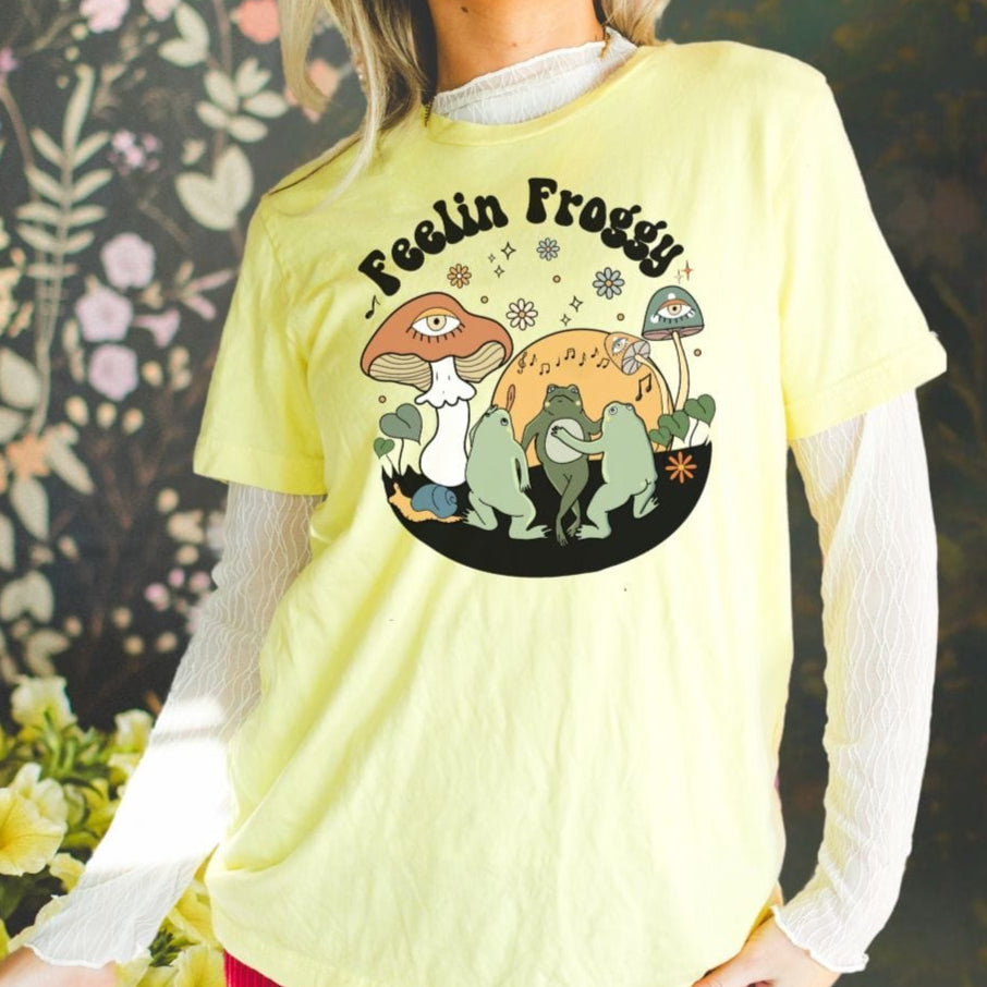 Feelin Froggy Softstyle Tee