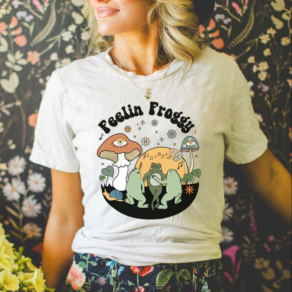 Feelin Froggy Softstyle Tee