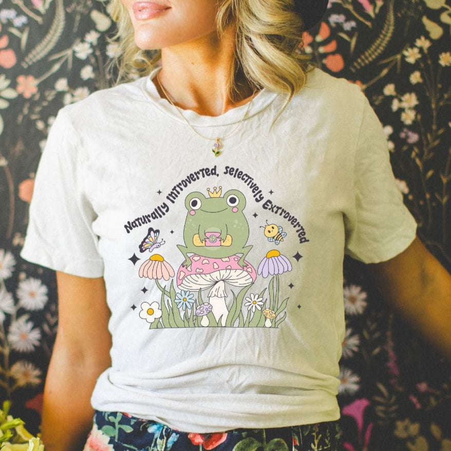 Introverted Frog, Softstyle Tee