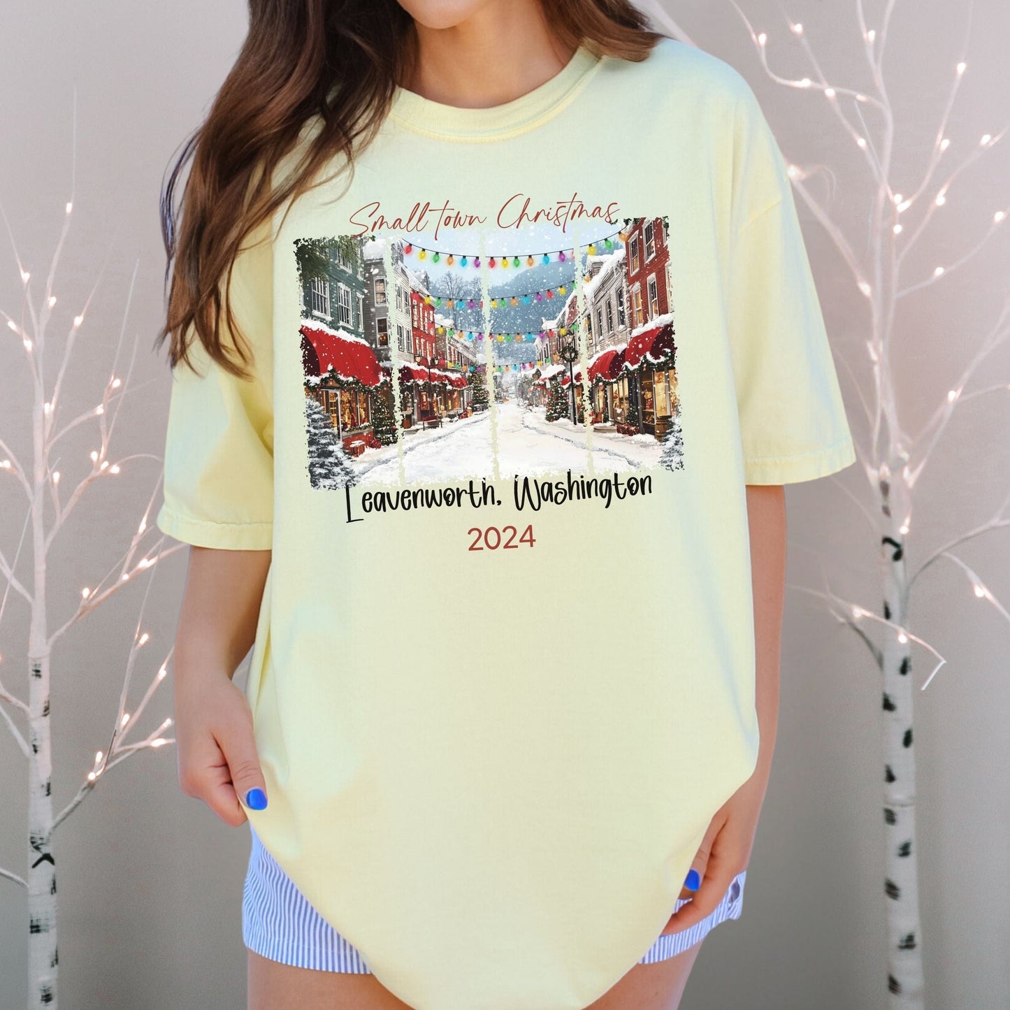 Christmas in Leavenworth, Vintage Style Tee