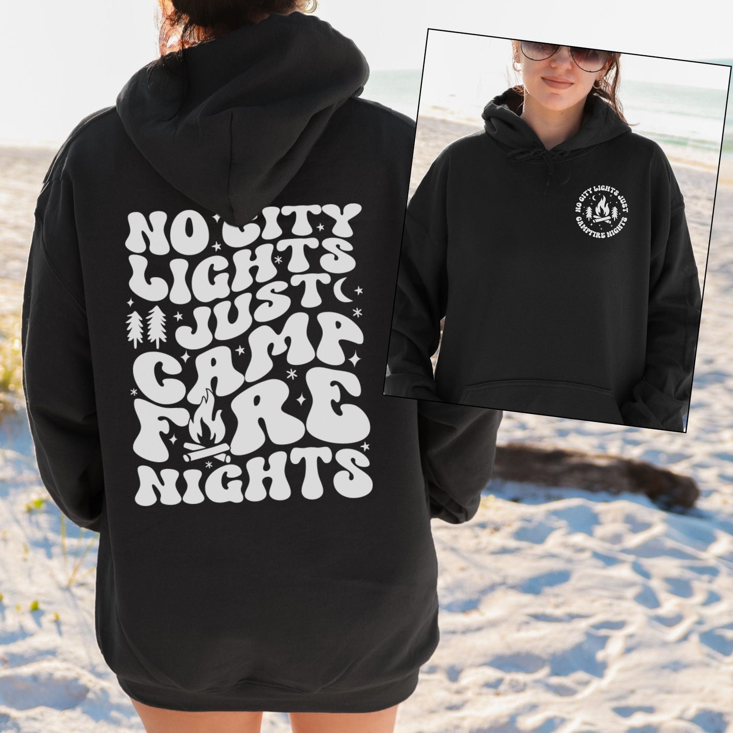 No City Lights, Softstyle Hoodie