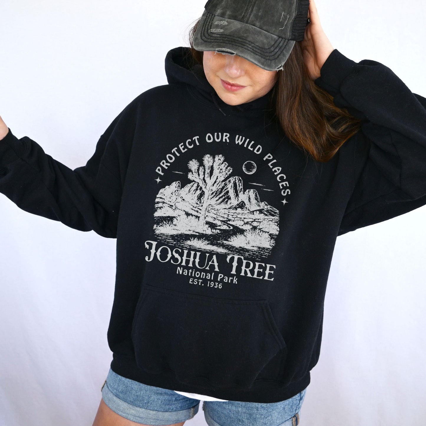 Joshua Tree National Park Hoodie — Adventure Lovers Softstyle Sweatshirt