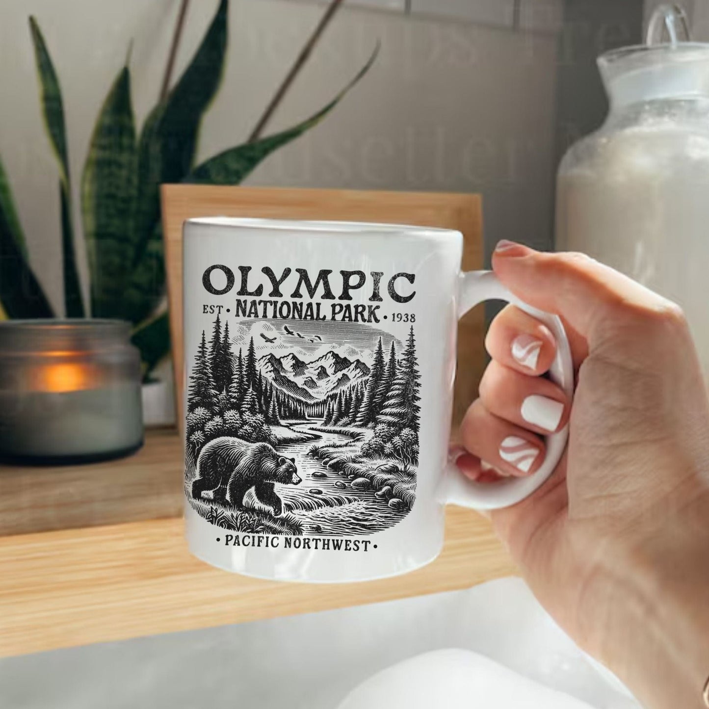 Olympic National Park Keepsake - 11oz Ceramic Mug