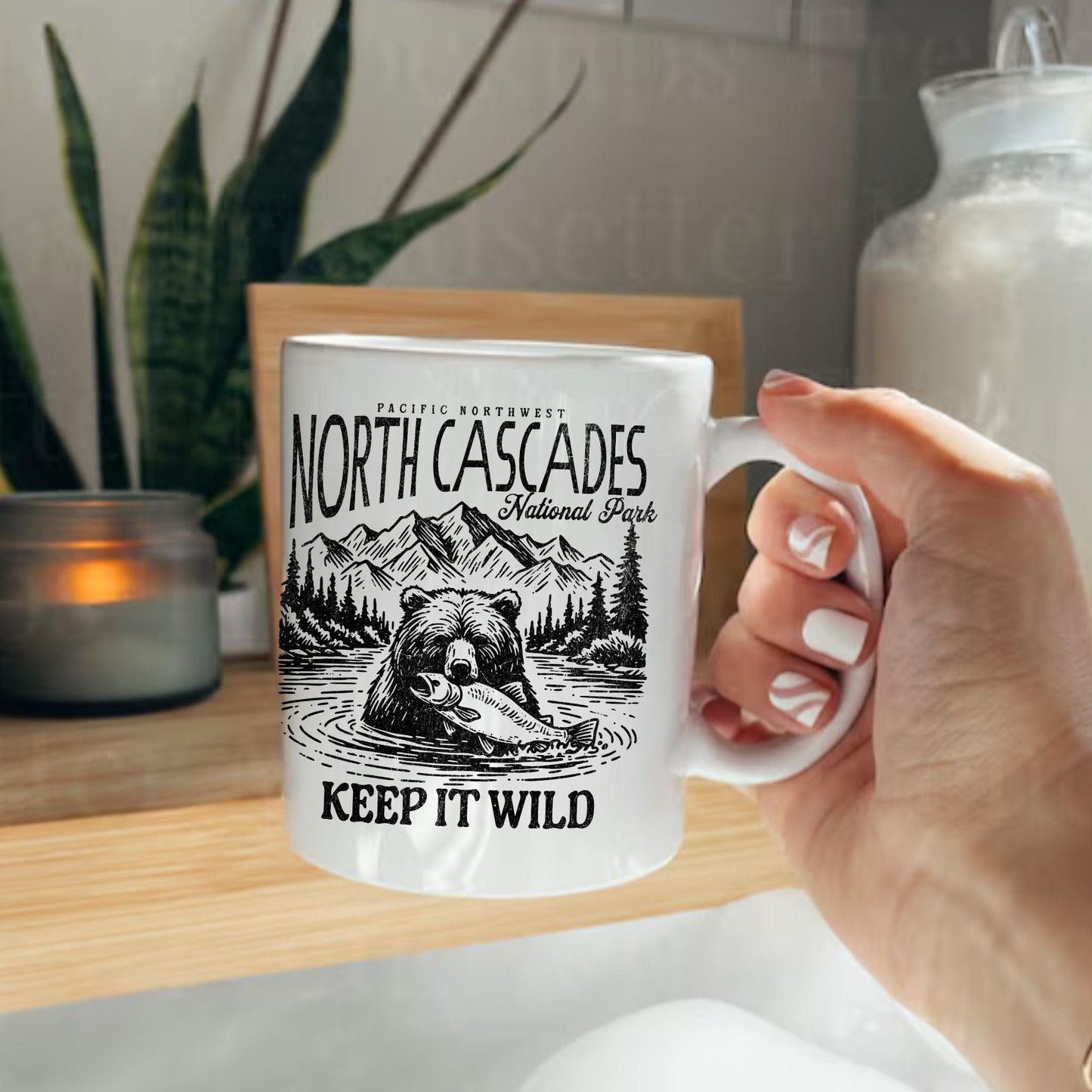 North Cascades National Park Souvenir - 11oz Ceramic Mug