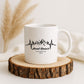 Mt Rainier Mountain Heartbeat - 11oz Ceramic Mug