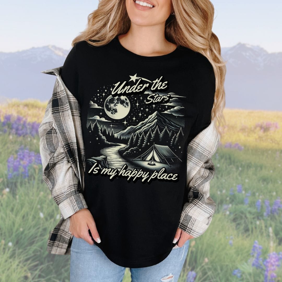 Under the Stars Vintage Style Tee