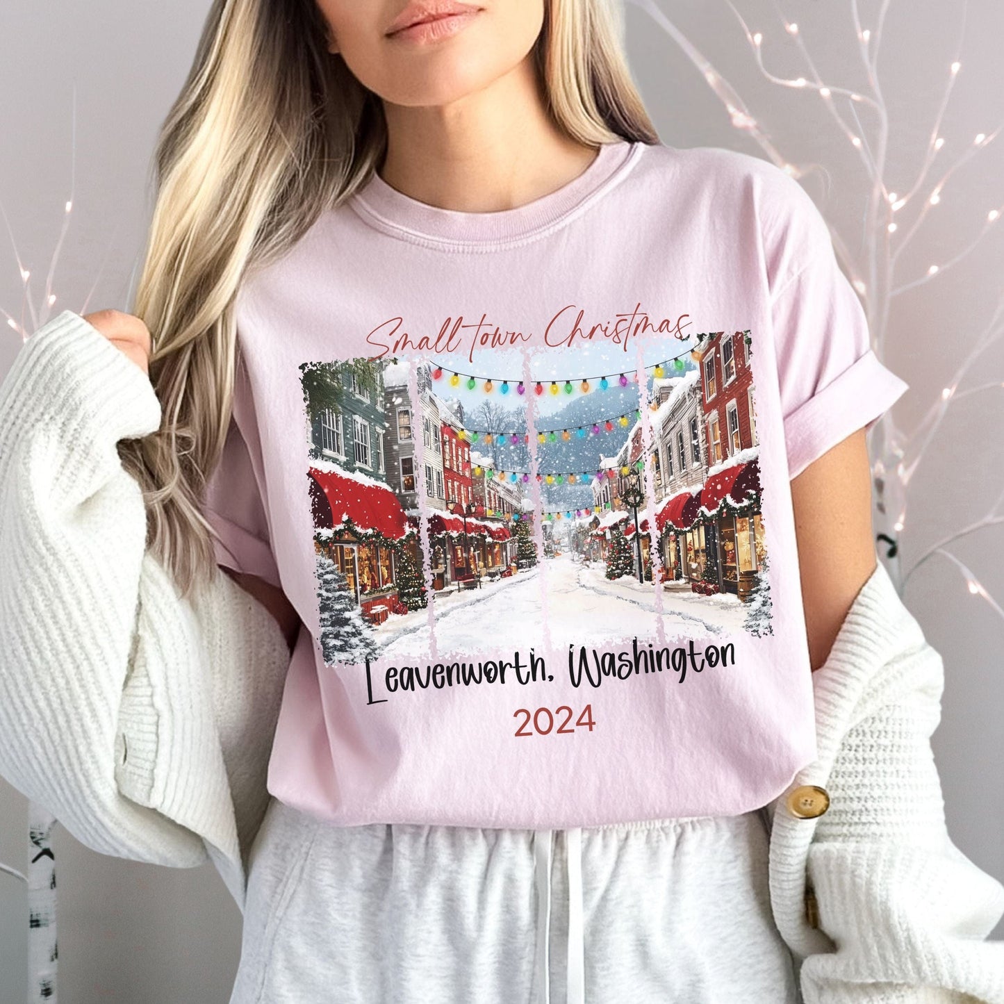 Christmas in Leavenworth, Vintage Style Tee