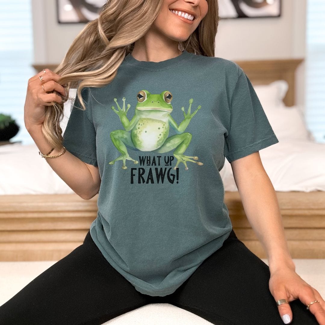 What Up Frawg, Vintage Style Tee
