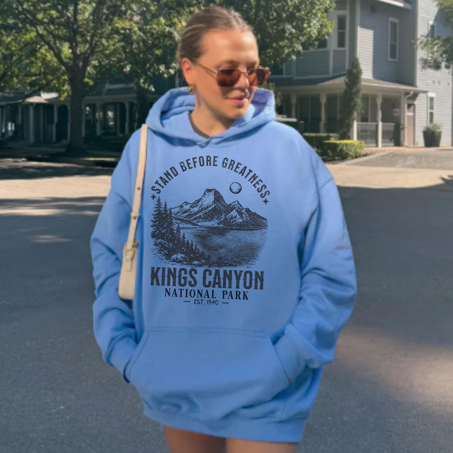 Kings Canyon National Park Hoodie — Adventure Lovers Softstyle Sweatshirt