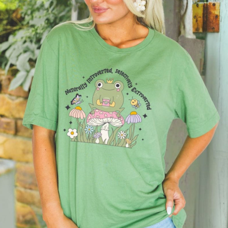 Introverted Frog, Softstyle Tee