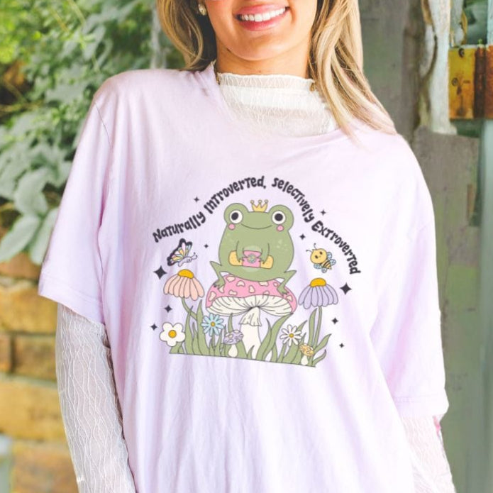 Introverted Frog, Softstyle Tee