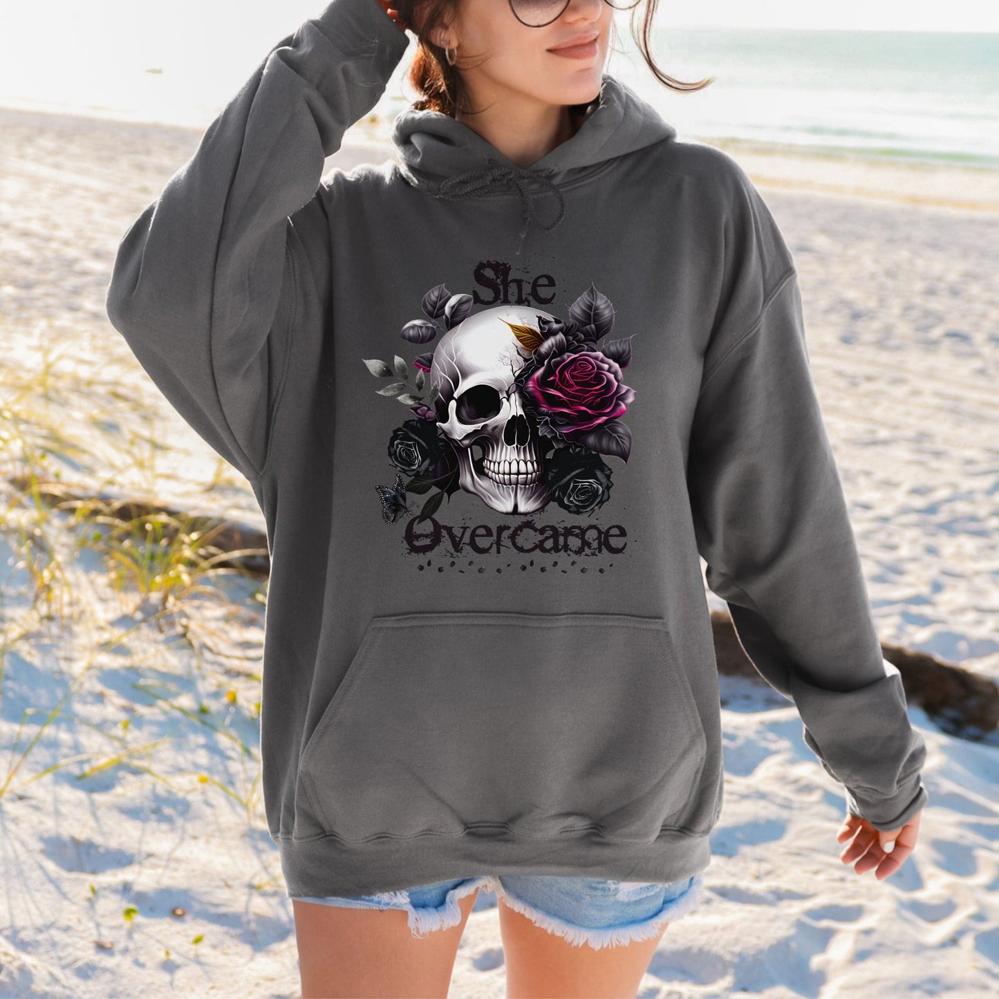 She Overcame, Softstyle Hoodie