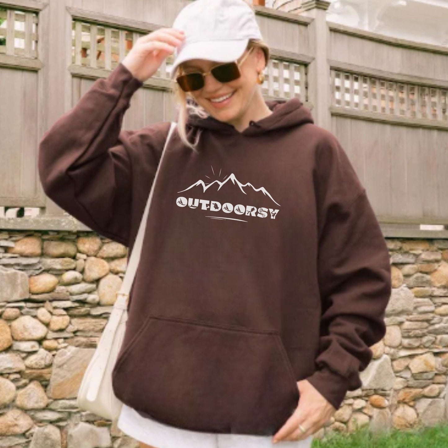 Outdoorsy Mountain Hoodie