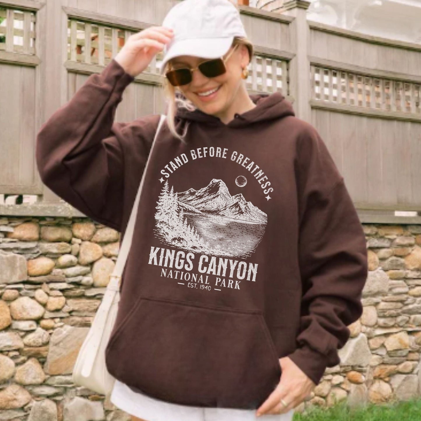Kings Canyon National Park Hoodie — Adventure Lovers Softstyle Sweatshirt