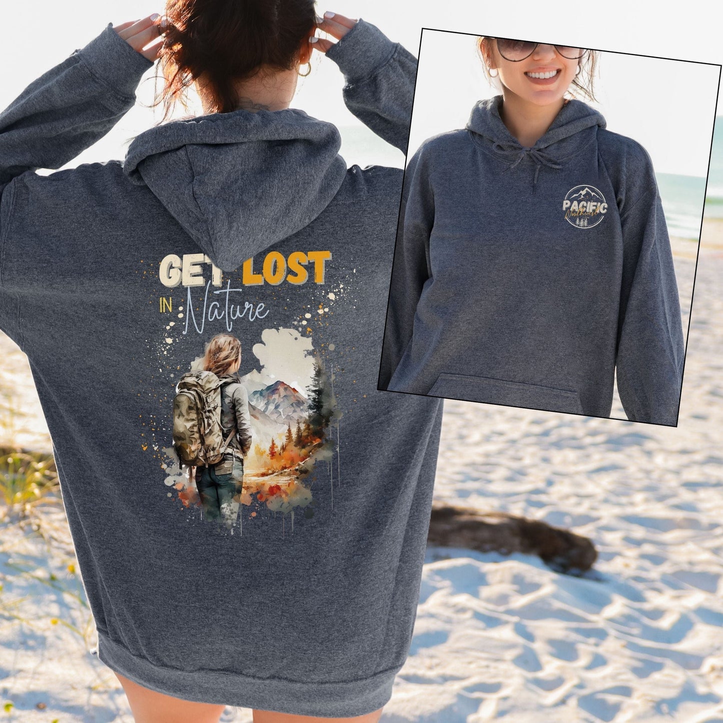 Get Lost, Pacific Northwest Softstyle Hoodie