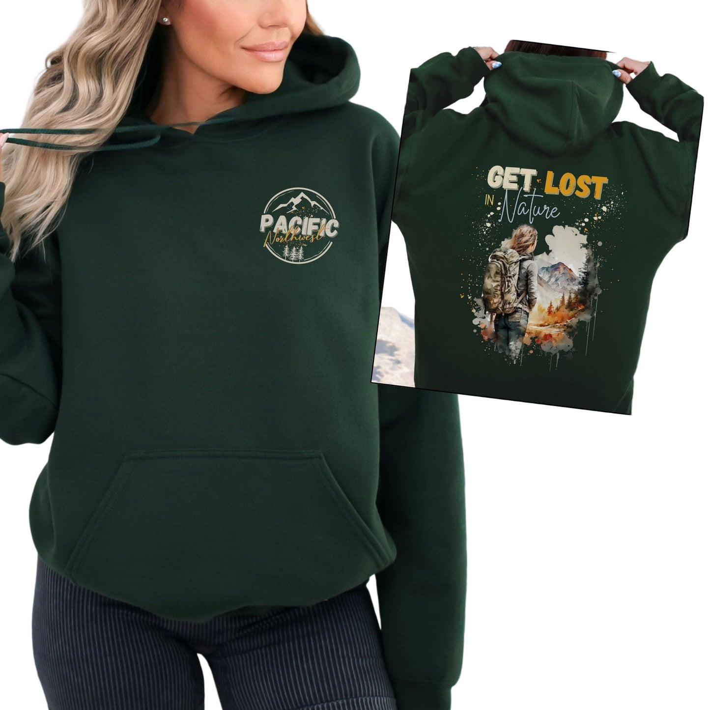 Get Lost, Pacific Northwest Softstyle Hoodie